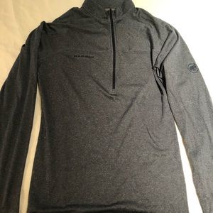 Mammut Gray Quarter-Zip Sweatshirt